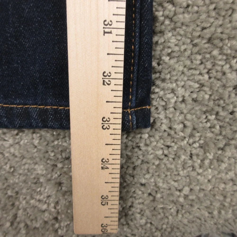 Levis Jeans Mens 34x32 Blue 517 Slim Bootcut Western Cowboy Rodeo Denim Pants